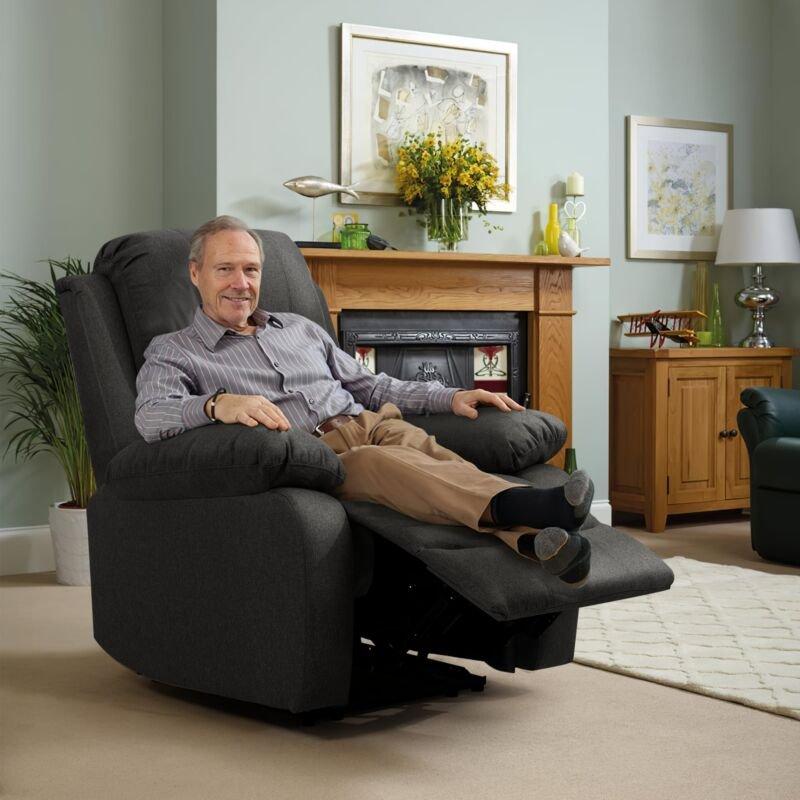 Luxury Fabric reclining Arm Chair